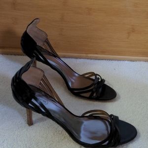 Coach Kamea Leather Heeled Sandals